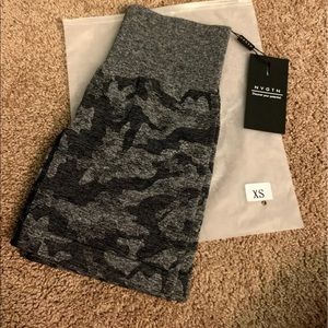 NVGTN Black Camo Shorts